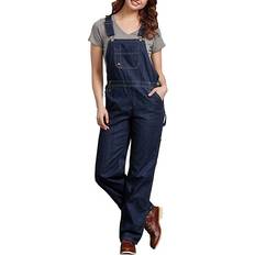 Dickies Arbetsoveraller Dickies Women's Relaxed Fit Bib Overalls Dark Indigo