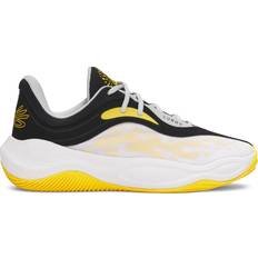 Gummi - Voksen Basketballsko Under Armour Curry Splash 25 Unisex Basketball Shoes - Black/White