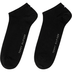 Tommy Hilfiger Sort Strømper Tommy Hilfiger Sneaker Socks 2-pack - Black