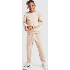 Beige Tracksuits adidas Crew Set LK Suit Magic Beige 5-6Y