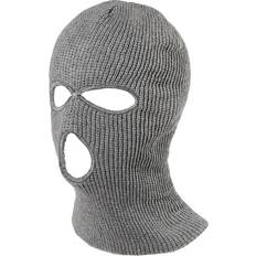 Unisex Balaclavas Maxpower Unisex Outdoor Cycling Ski Full Face Mask 3 Hole - Gray