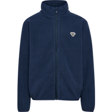 Hummel Genbrugsmaterialer Fleecetøj Hummel Fleece Zip Jacket Bee Jacket - Blues