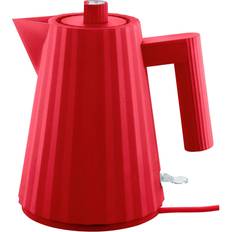 Alessi Röda Vattenkokare Alessi MDL06 Plissé Vattenkokare 1 Liter Röd