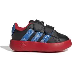 Adidas spiderman skor Barnskor adidas Marvel Spider-Man Grand Court Skor - Core Black/Bright Blue