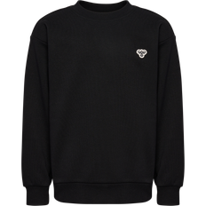 M Sweatshirts Hummel Hmljr Loose Crewneck Bee Sweatshirt - Svart