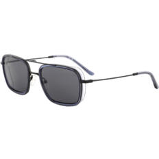 Emporio Armani EA2162 Solbriller Metal Sort Blå