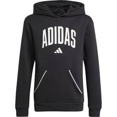 Hoodies adidas J Clgt Oh Fl HD Sportsweatshirt - Black/White