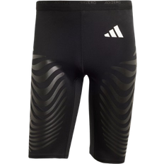 Kompression Shorts adidas Adizero Control Running Short Tights - Black
