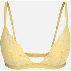 Tommy Hilfiger Yellow Underwear Tommy Hilfiger Floral Lace Triangle Bra - Yellow