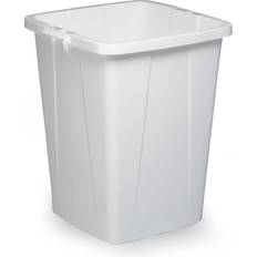 Durable Durabin Square Recycling Waste Bin White 23.78gal