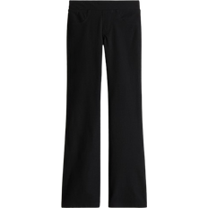 H&M Pige Jeggings Med Svaj Og Denimlook - Sort