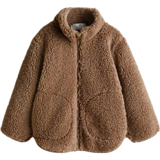 H&M Jacka I Pile Pojke - Ljusbrun