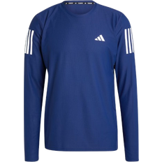 adidas Men's Own The Run Long Sleeve Tee - Dark Blue