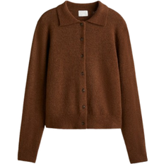 H&M Kofta Med Krage - Brun