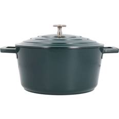 Casseroles Masterclass Medium Hunter Green with lid 4 L 24 cm