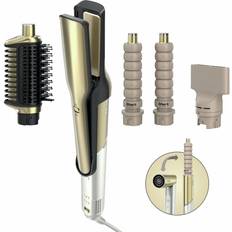 Interchangeable Head Multi Stylers Shark Glam Straight & Waves Multi-styler HD6041SUK Gold