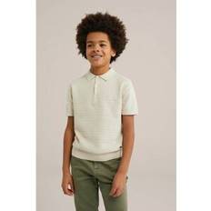122/128 Pikétröjor Barnkläder We Fashion T-Shirt Beige