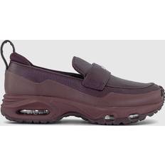 Nike Rubber Low Shoes Nike Womens Air Max Phenomena Loafers Burgundy Crush Metallic Silver - Red