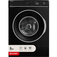 Sharp Washing Machines Sharp ES-NFA814BBNA-EN 8 kg 1400 Spin Washing Machine