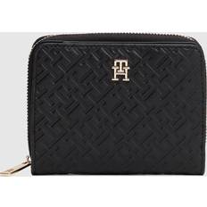 Lynlås Tegnebøger Tommy Hilfiger Th Icon Med Za Flap Mono - Black
