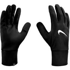 Running Gloves Nike Fleece Gloves - Black/White