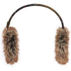 Brun - Polyester Arm- & Benvarmere Barbour Ørevarmere Barrhill Muffs - Brun/Brokade/Hvid