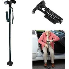 Crutches & Canes Wejoy Telescopic Collapsible Folding Trusty Walking Cane