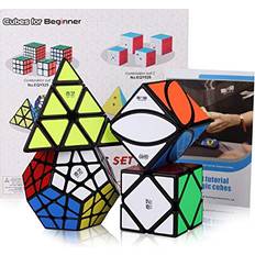 Rubiks kub pyramid Roxenda Speed Cube Set Pyramid Megaminx Skewb