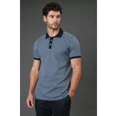 Natural Polo Shirts Burton Geo Polo Shirt - Navy