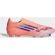 Orange Football Shoes adidas F50 League Laceless Fg Mg Boots - Orange