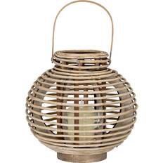 Brown Lanterns Hill Interiors Willow Round Brown One Size Lantern