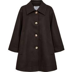 Nümph Overtøj Nümph Nukimberly Coat Black Coffee Jackets - Brun
