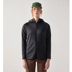 Dame - Golf Overtøj Haglöfs Korp Hood Midlayer Trøje Dame - Sort