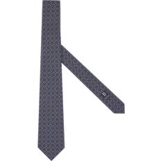 Gråa Slipsar Boggi Milano Accessoarer Herr - Mönstrad