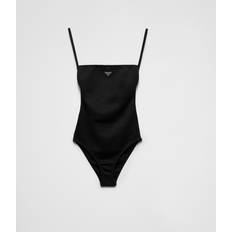 XXS Swimsuits Prada Interlock Knit One-Piece Swimsuit