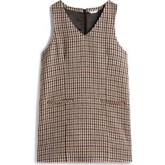 Tommy Hilfiger Short Dresses Tommy Hilfiger Heritage Check Mini Dress - Brown