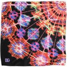 Silk - Unisex Clothing Dolce & Gabbana Printed Silk Scarf Multicolor