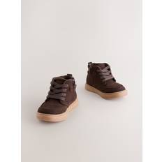 Hvid Ørkenstøvler NEXT Chocolate Standard Fit Warm Lined Chukka Boots - Mørkebrun