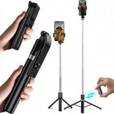 170cm 67 Inch Extendable Aluminum Selfie Stick Tripod