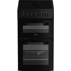 Hotpoint HTE5VCB Freestanding 50cm Ceramic Hob