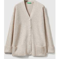 United Colors of Benetton Trøjer United Colors of Benetton Cardigan Lysebeige