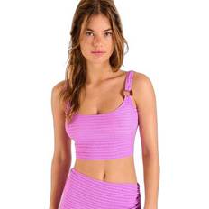Purple Tank Tops Banana Moon Women's Tank Top Olya Groove - Violet