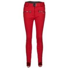 Skiing - Women Rain Clothes Peak Mountain Women's Softshell Ski Trousers Afuzzon - Rouge