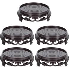 5 Pcs Indoor Plant Pots Saucer Trays