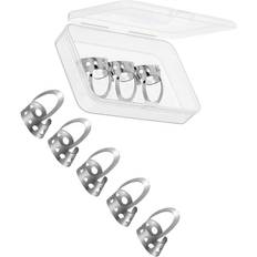 8pcs Metal Guitar Finger Picks