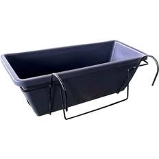 Hanging Outdoor Planter Boxes Balcony Hanging Planter Dark Grey