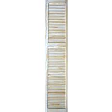 Louvre Pine Veneer Internal H1981mm W381mm W 381mm T 21mm