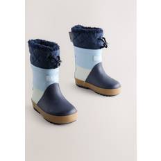 Tekstil Gummistøvler Børnesko NEXT Blue Thermal Thinsulate Lined Cuff Wellies