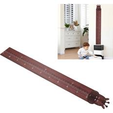 Height Charts Kid's Room Wooden Growth Chart Kids 70-170cm Walnut Height Ruler