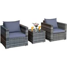 Lounge Bistro Sets Shein 3 Pieces Outdoor Patio Furniture Bistro Set